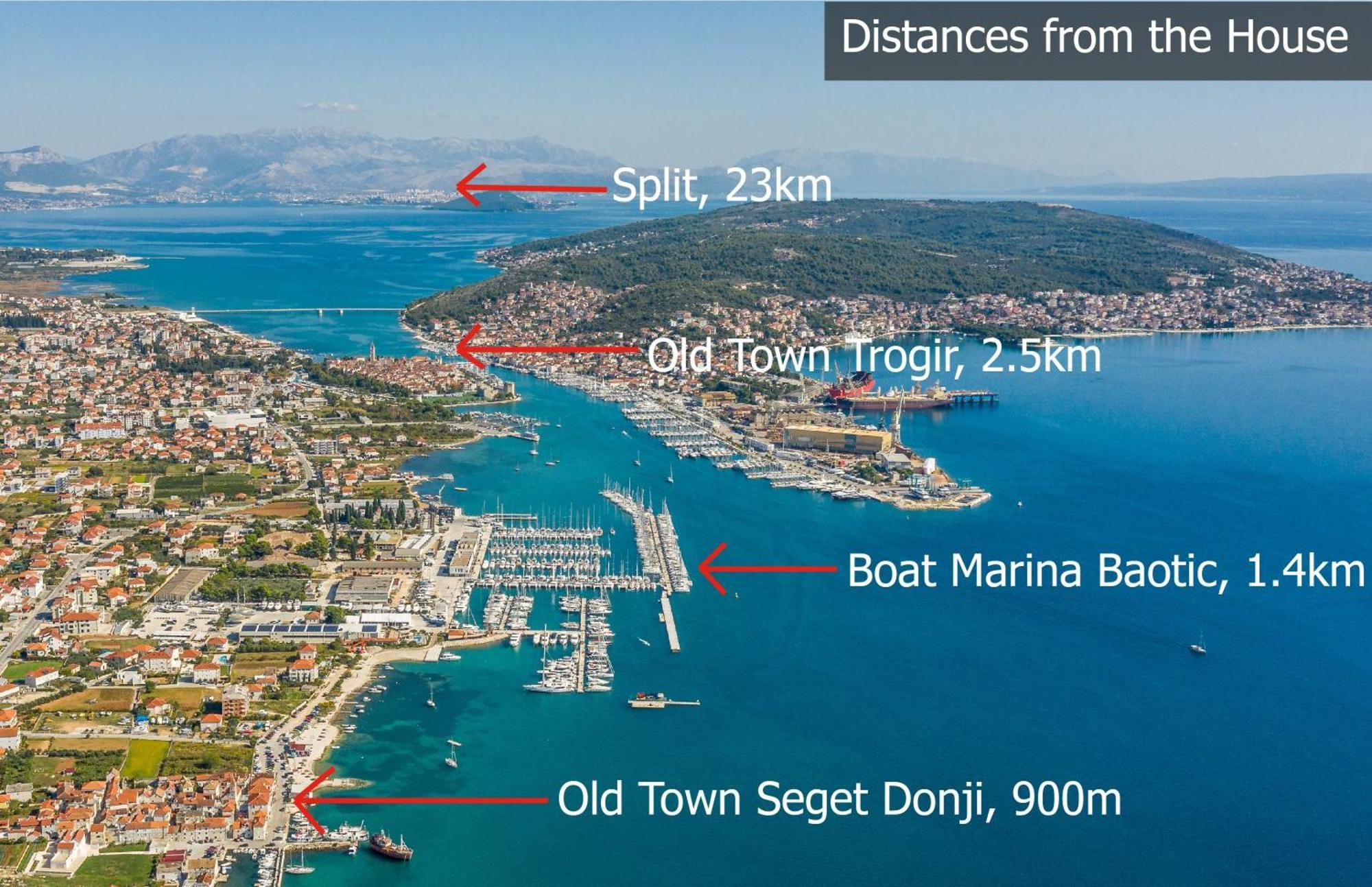 Apartments More Trogir Luaran gambar